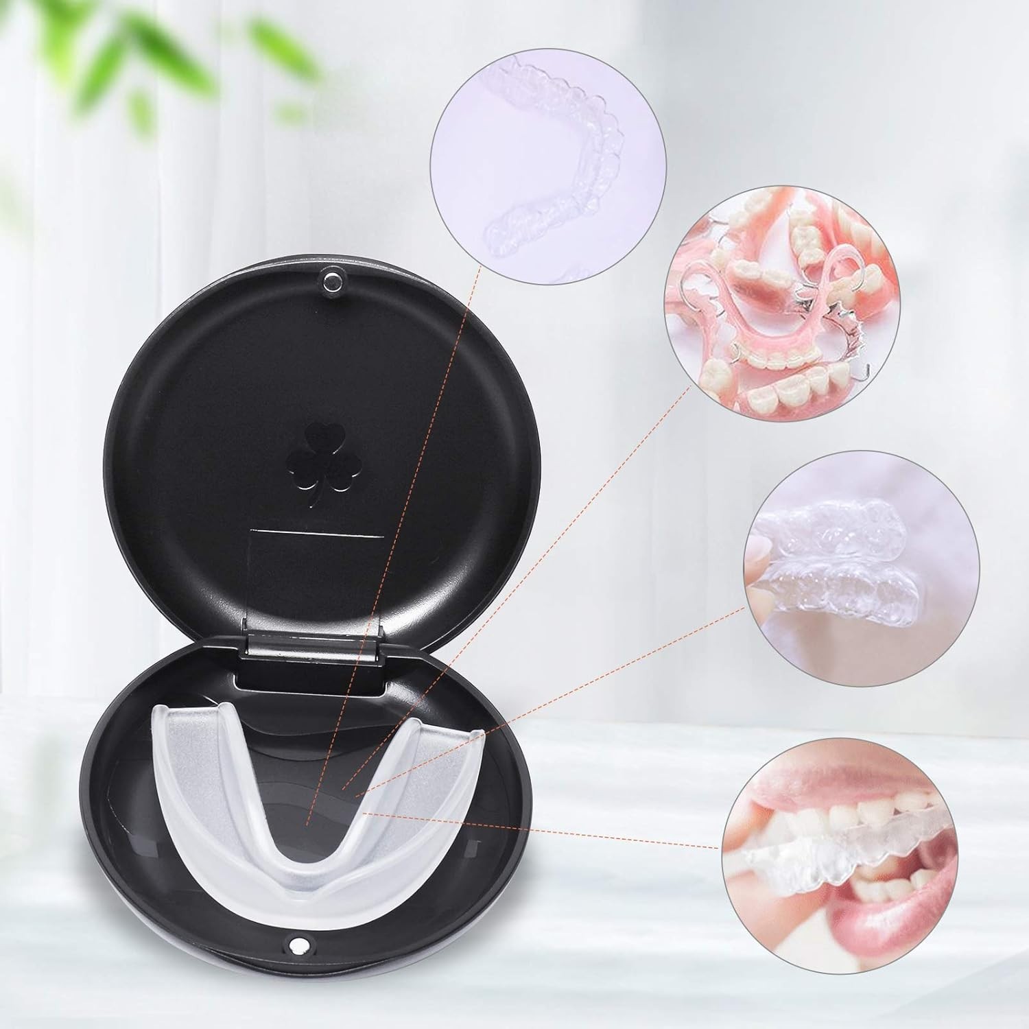 2 Pack Slim Orthodontic Retainer Cases with Magnetic Closure – Travel Ready