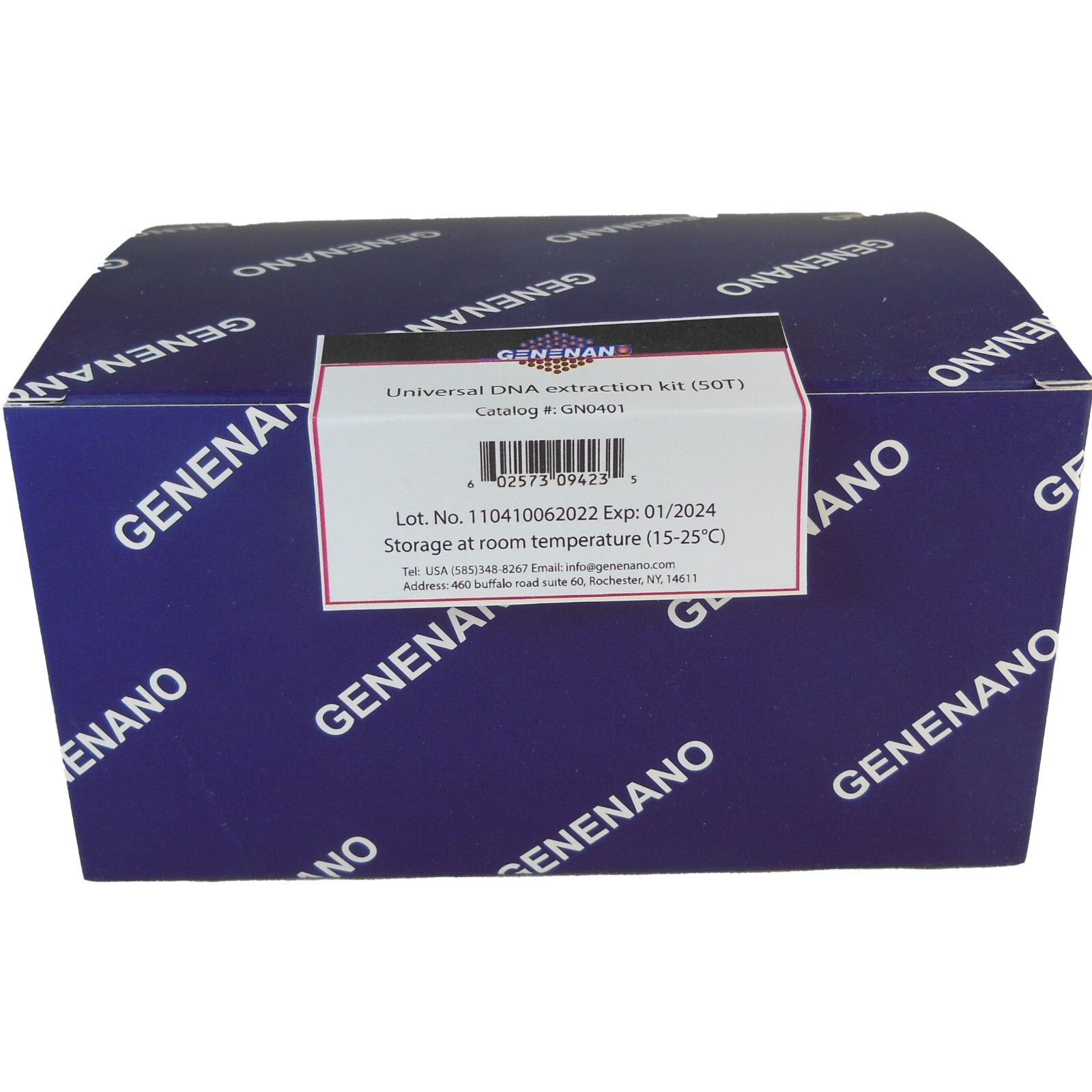 Universal DNA extraction mammalian tissue, bacterial, probiotic fungal viral 50T