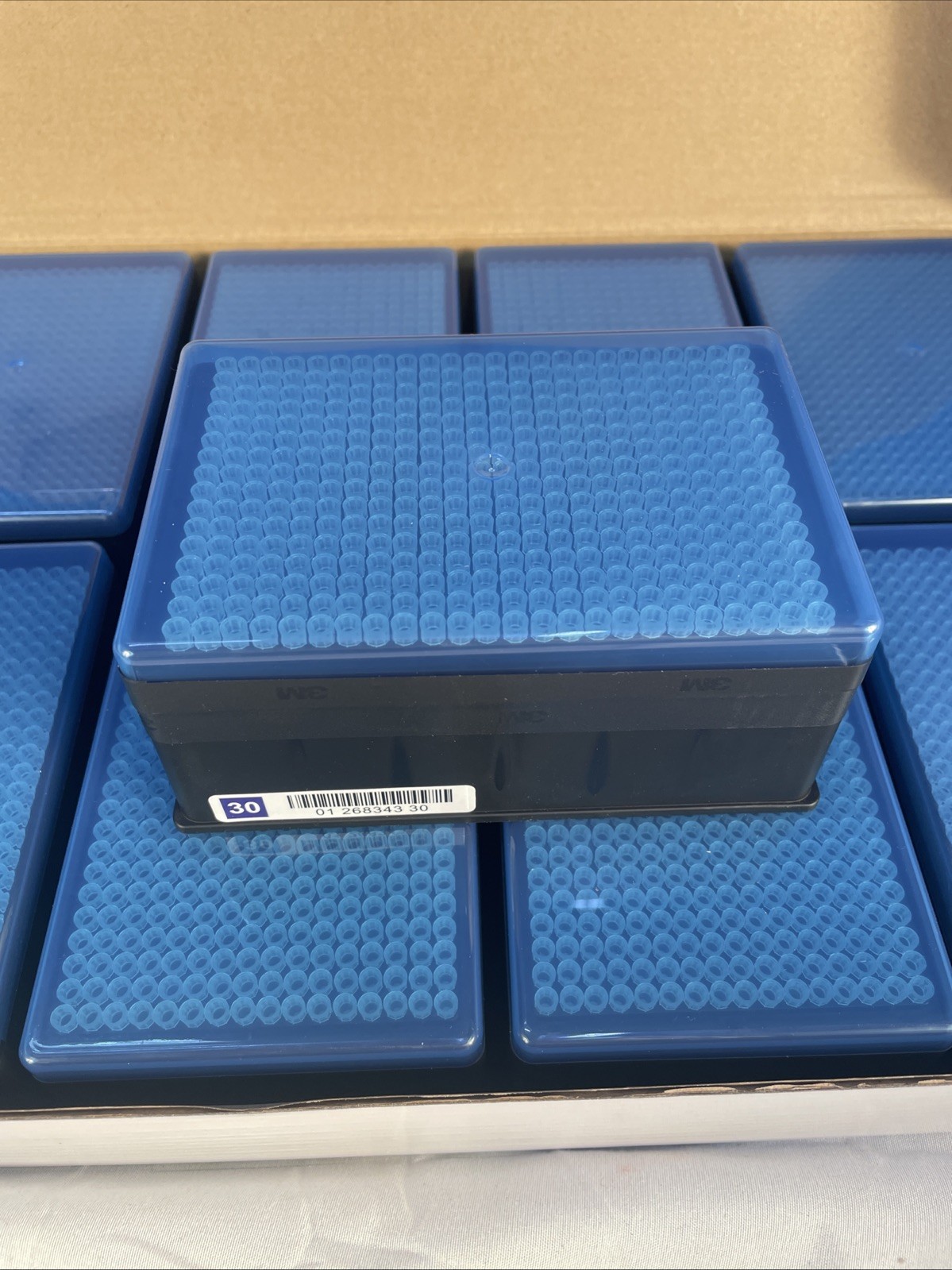 10pk FLUOTICS 20μL Robotic Pipette Tips Agilent Filter Sterile AGI-30.F