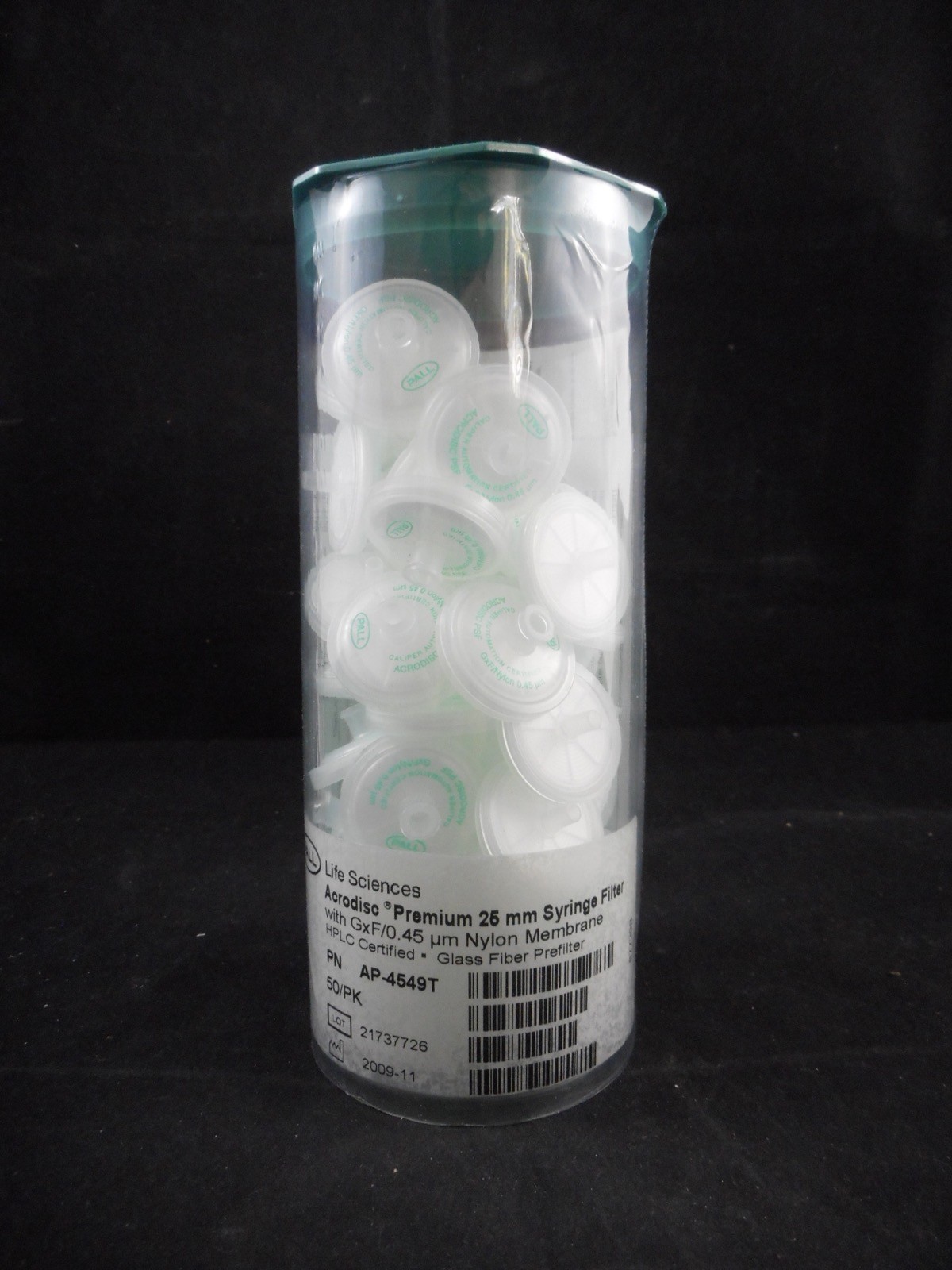 ACRODISC Plastic Premium Syringe Filters 25mm GxF 0.45µm Pore Size AP-4549