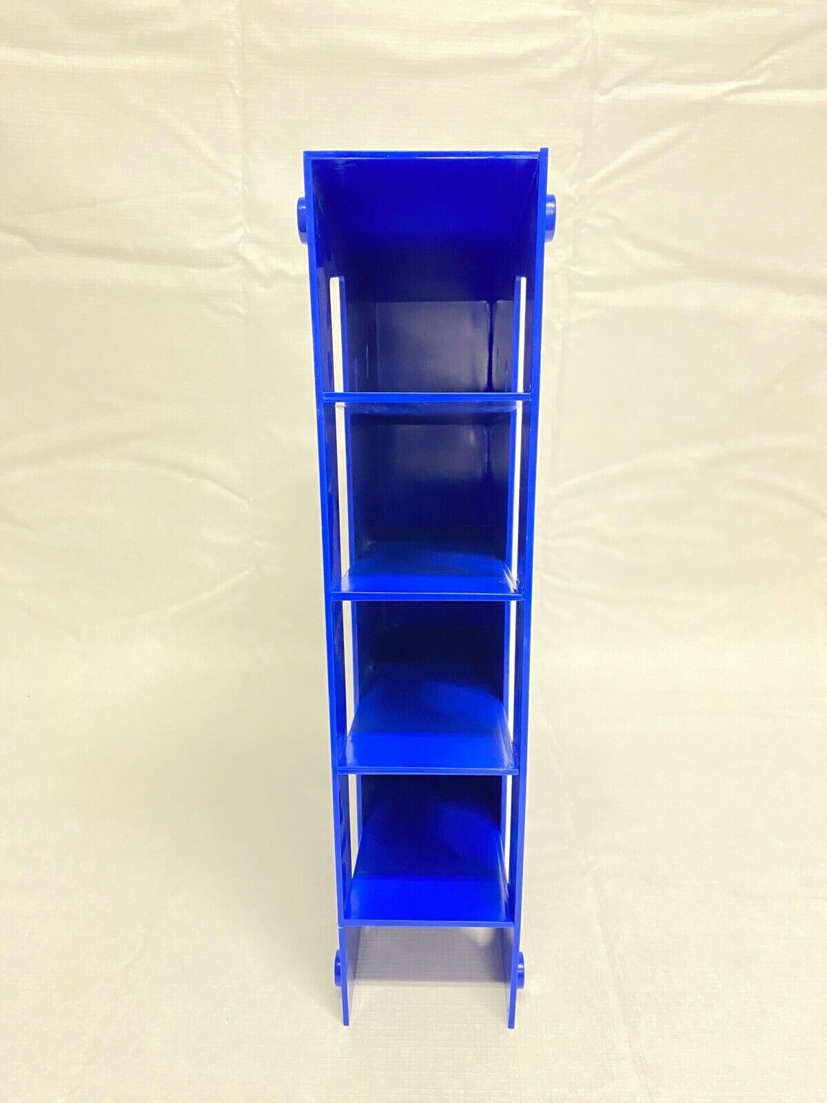 HEATHROW ABS Plastic 4-Tier Shelf Pocket Serological Pipet Holder Rack Blue B