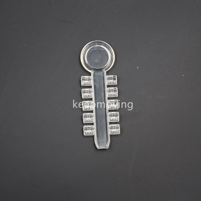 Dental High Elastic Rubber Orthodontic Rotation Wedge Clear Transparent 100 Pcs