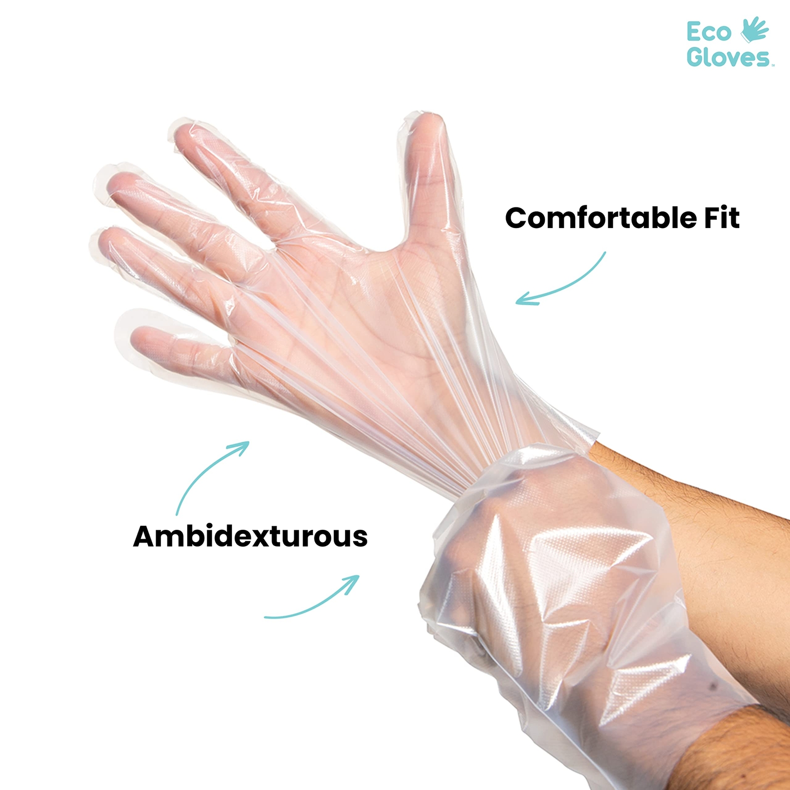 Plantbased Compostable Ecofriendly Gloves For Food Prep & Cleaning