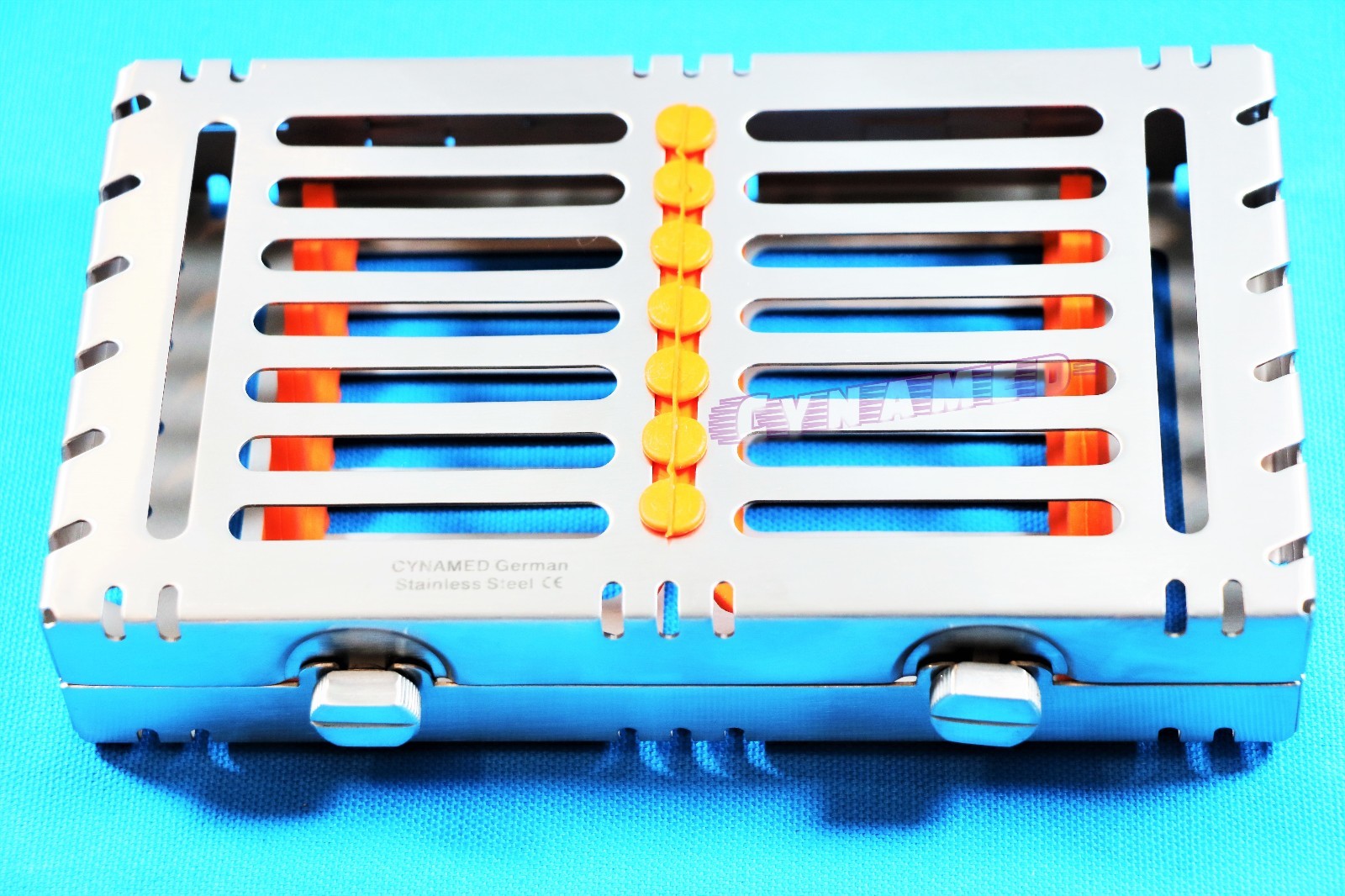 3 PREMIUM DETACHABLE STERILIZING CASSETTES FOR 7 INSTRUMENTS MEDICAL DENTAL VET