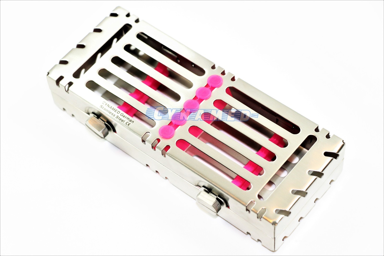DETACHABLE STERILIZATION RACK DOUBLE BUTTON GERMAN GRADE FOR 5 INSTRUMENTS 2PCS