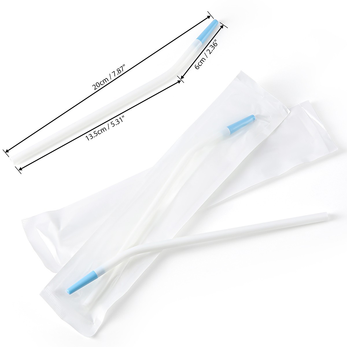 25 X Dental Disposable Saliva Ejector Surgical Suction Tips Suction Tube Long