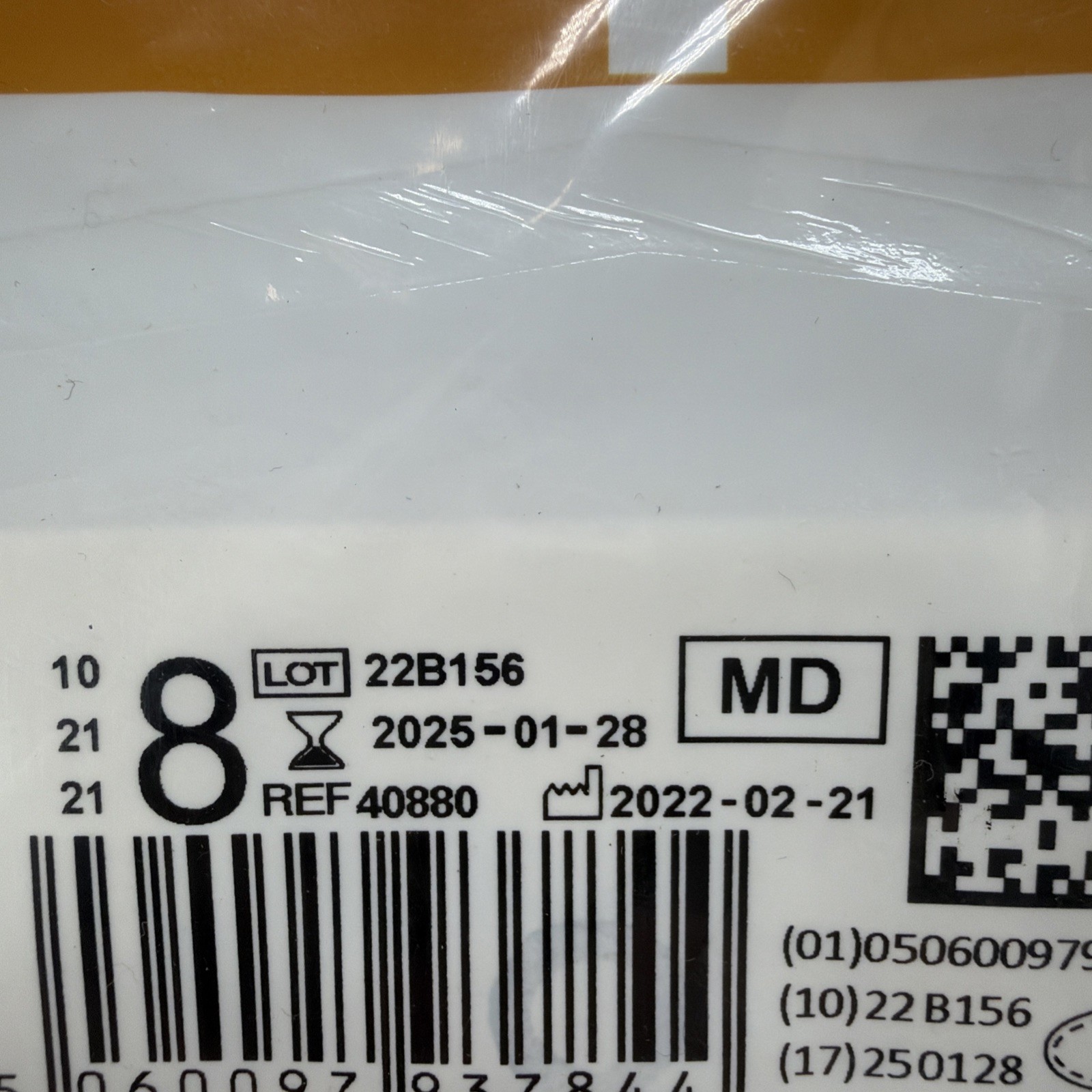 Biogel PI Surgical Gloves Sterile PF Molnlycke, *2 Pair* Size: 8 *See Dates*