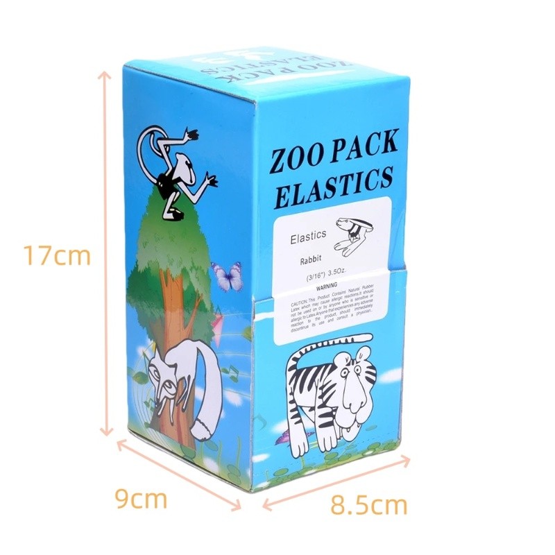 Dental Ortho Elastics Latex Braces Orthodontic Rubber Bands 5000Pcs/kit 15Sizes