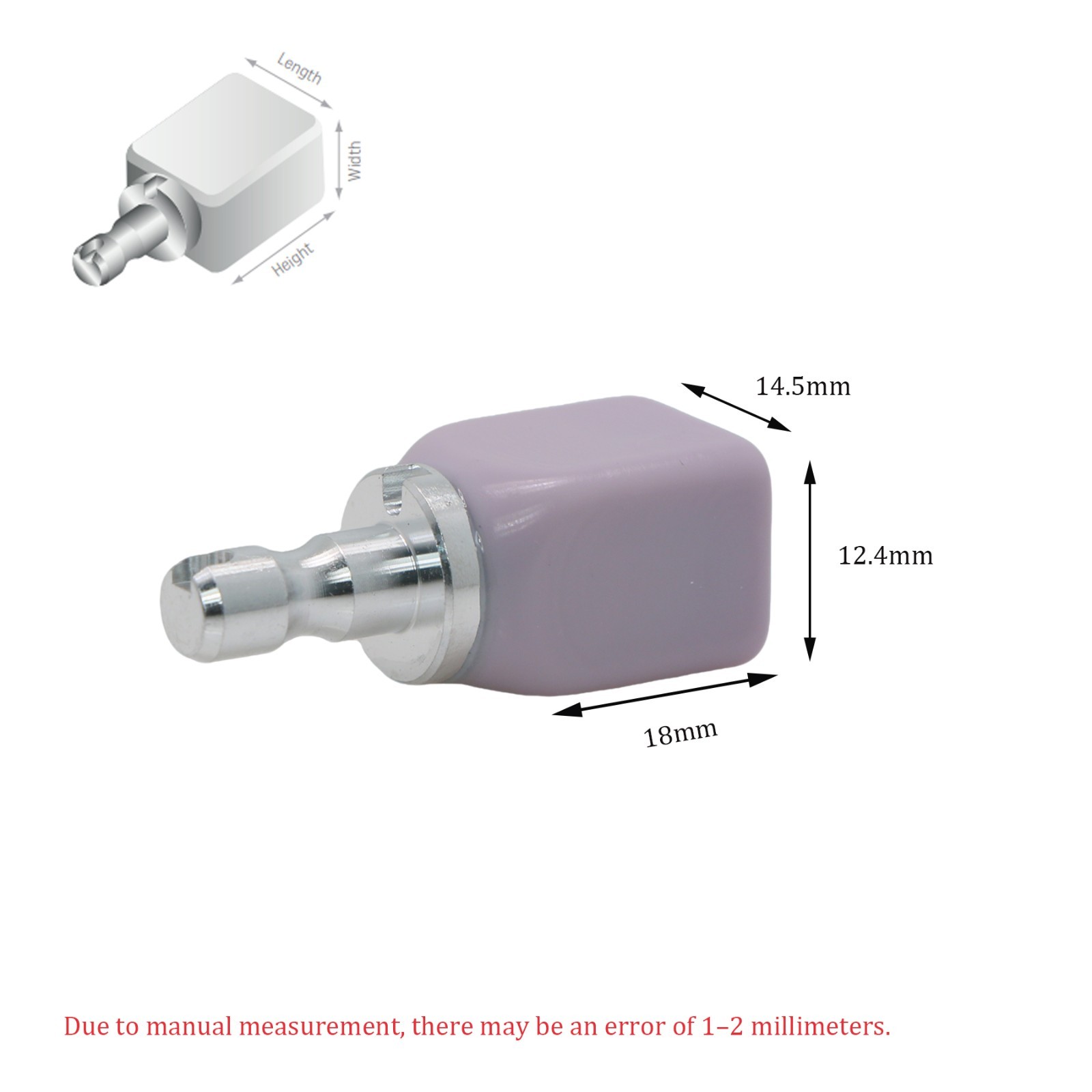C14 Emax Dental LT A1 A2 A3 Glass Ceramic Lithium Dislicate CAD/CAM Cerec Blocks