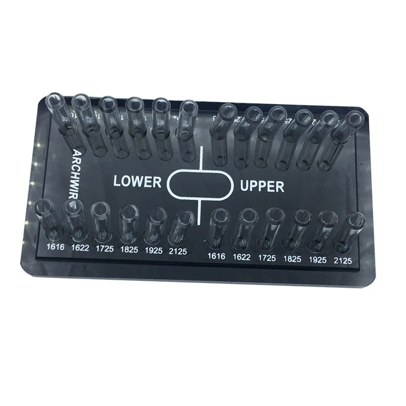 1pc Dental Orthodontic Arch Wire Rack Holder Acrylic Organizer Case Storage Box