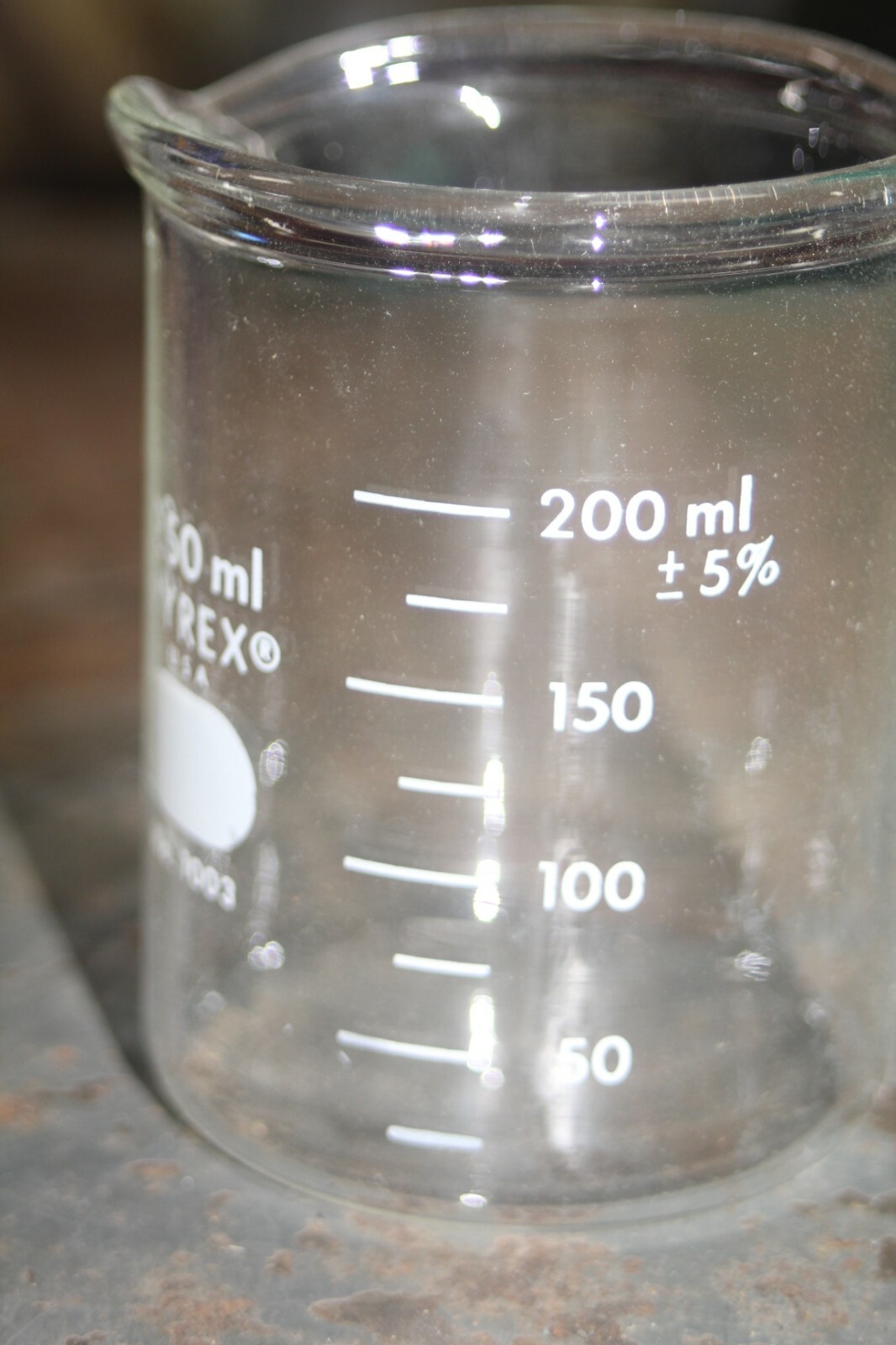 Pyrex Beaker 250 ML No. 1003