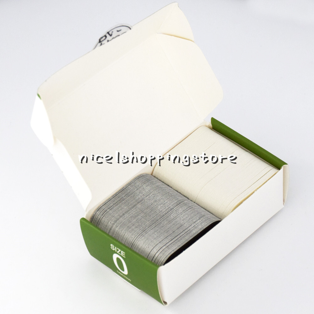 Dental Carton Protective Paper Cover Barrier Phosphor Plates Envelopes #0/1/2