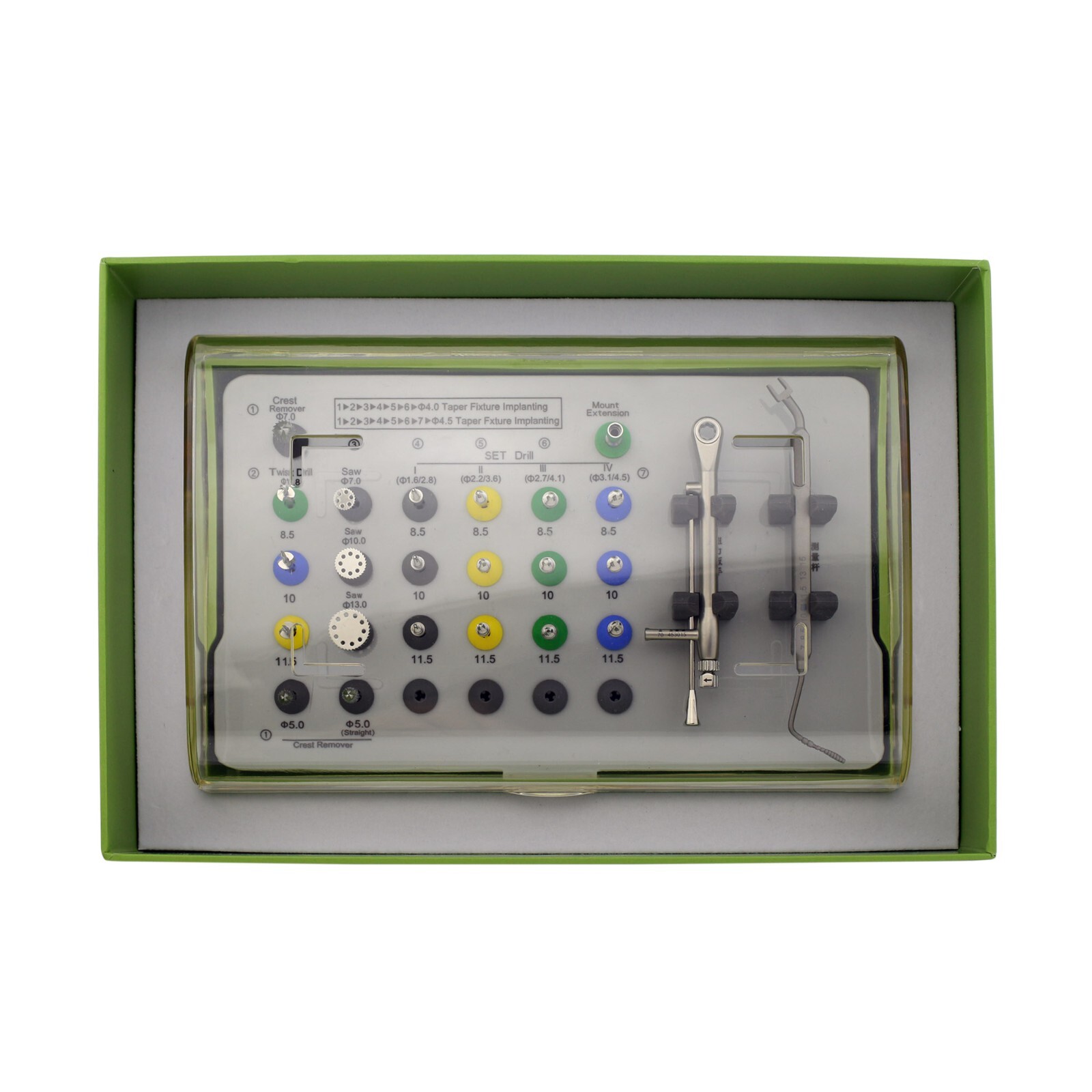 Implant ESSET Kit Easy Split Expansion of the Narrow Ridge HIOSSEN OSSTEM Style