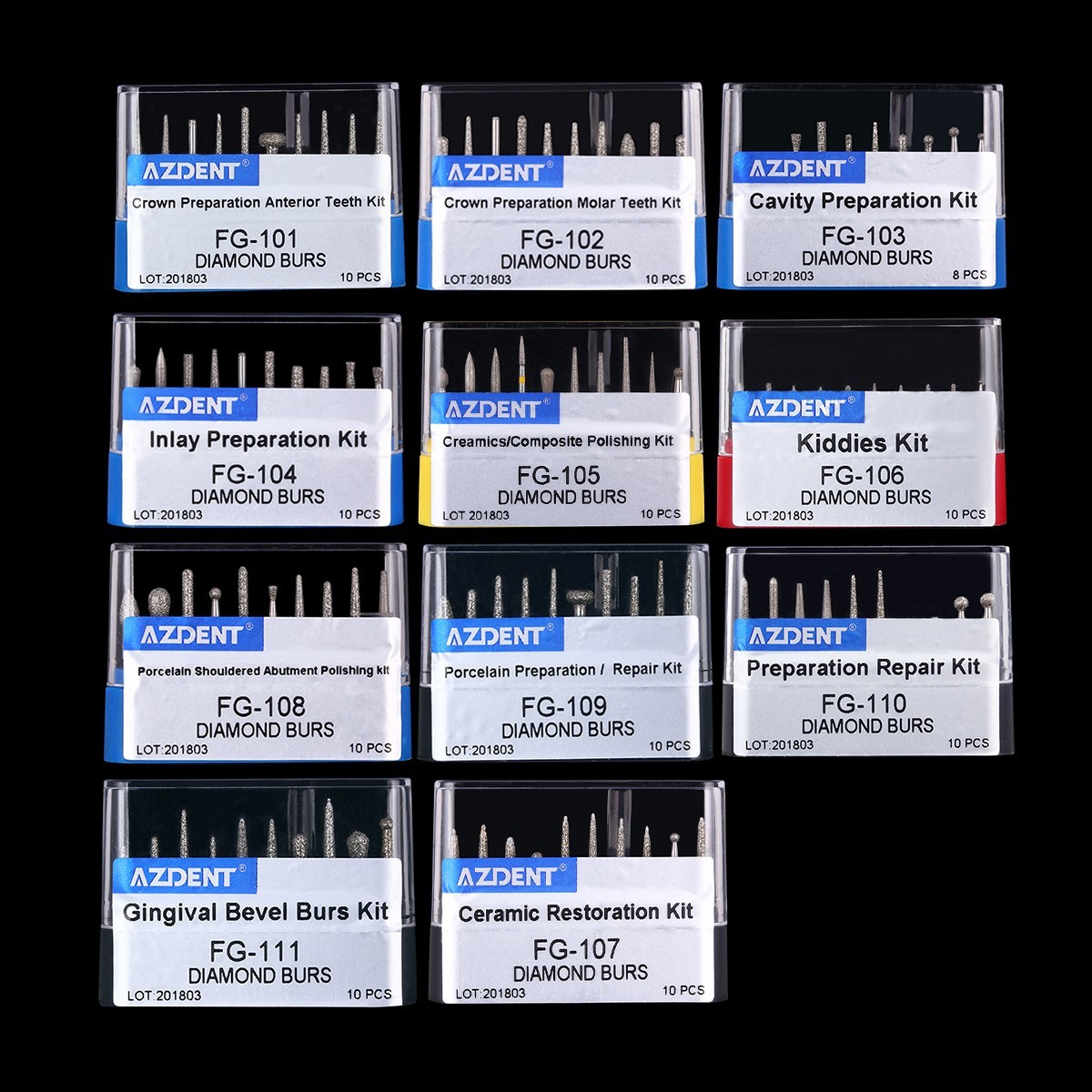 Dental LED E-generator High Speed Handpiece /FG Diamond Burs Polishing