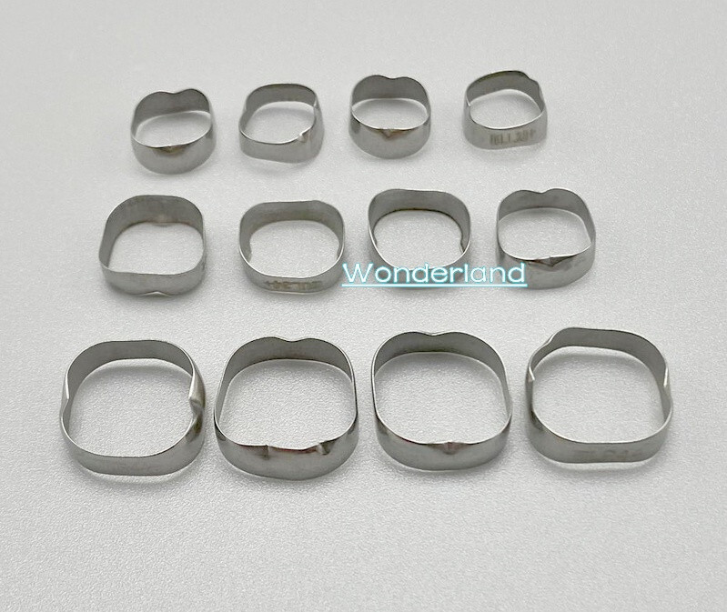 Dental Ortho 1st Plain Molar Bands #29-44+ Buccal Tubes Cleats Roth 018/022