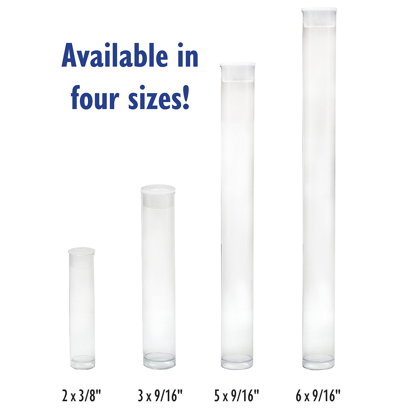 The Beadsmith Clear Plastic Tubes – 3-Inch-Long Round Tubes 9/16 Inches in Di…