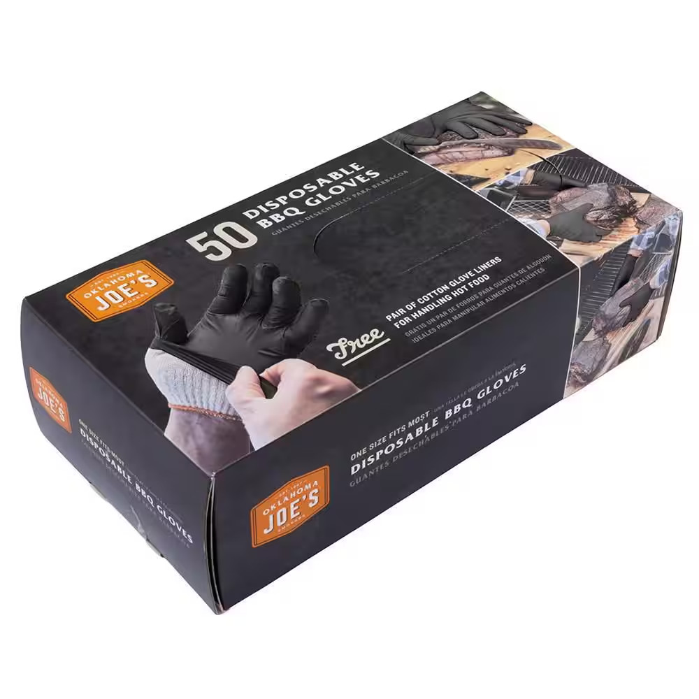 Disposable BBQ Gloves (50-Count)