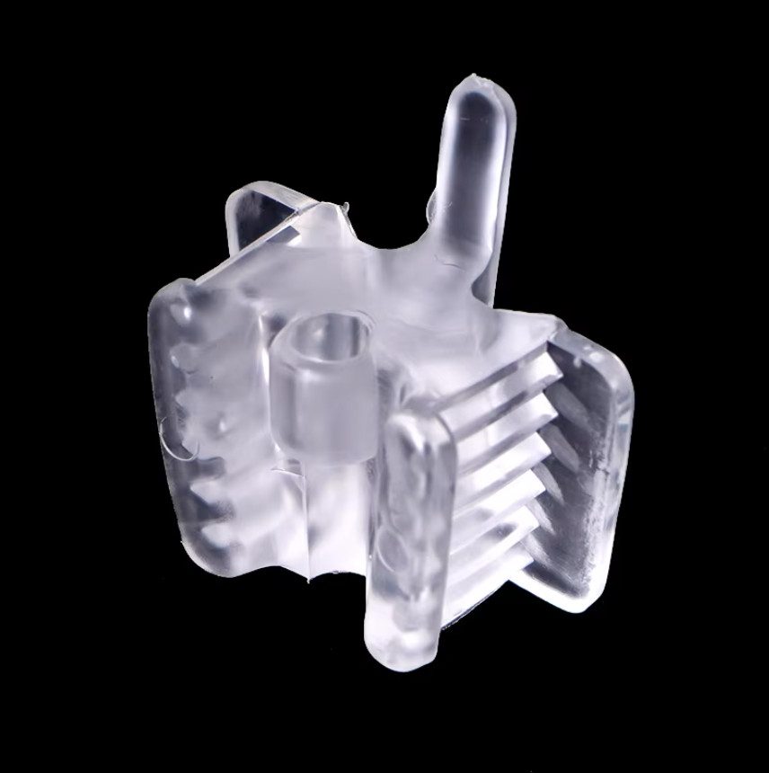 10*Dental Silicone Bite Block w Saliva Ejector Hole Mouth Opener Cheek Retractor