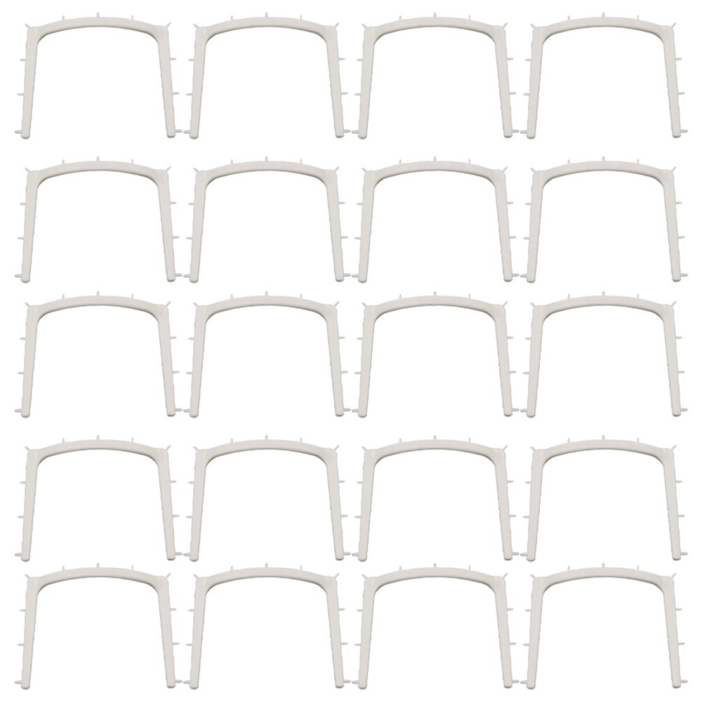 20Pc Dental Autoclavable Plastic Rubber Dam Frame Holder U Shape Instrument NEW