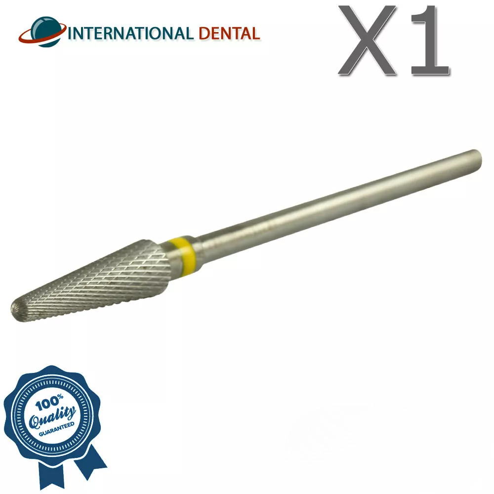 Dental Laboratory Lab Carbide Bur Ø4.5mm 5000109 Cross Cut Super Fine Grit Tool
