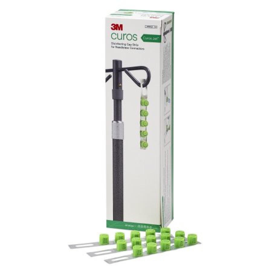 3M Curos Jet Disinfecting Caps For Needleless Connectors CFJ5-250 Strips 250 Ct