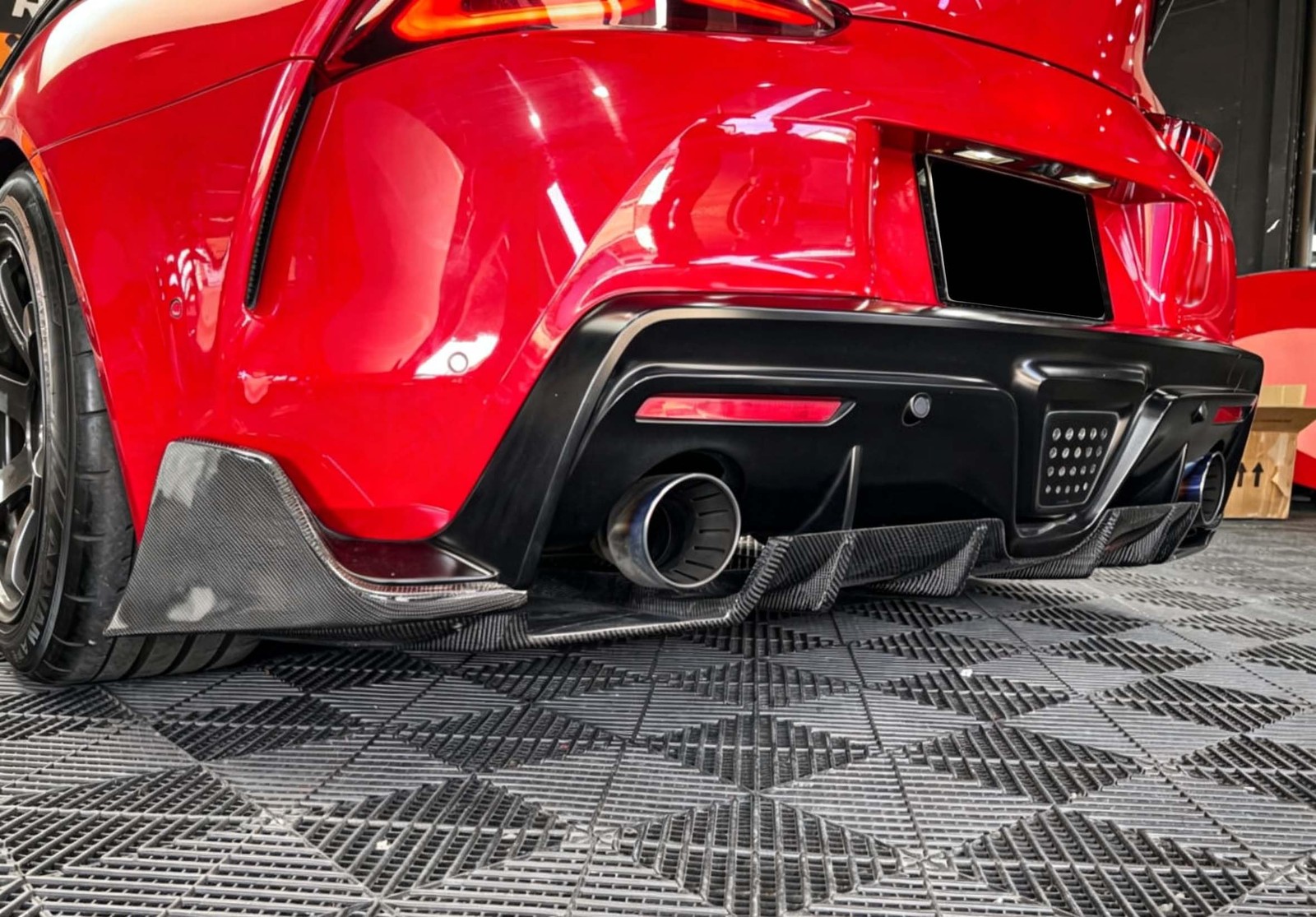 Rear Diffuser for Toyota Supra A90 A91 MK5 2021-2025 Sport Style