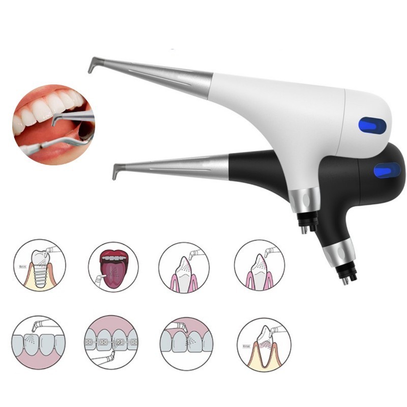 Teeth Whitening Spray Air Water Polisher Air Polish Handle Bicarbonate Jet Air
