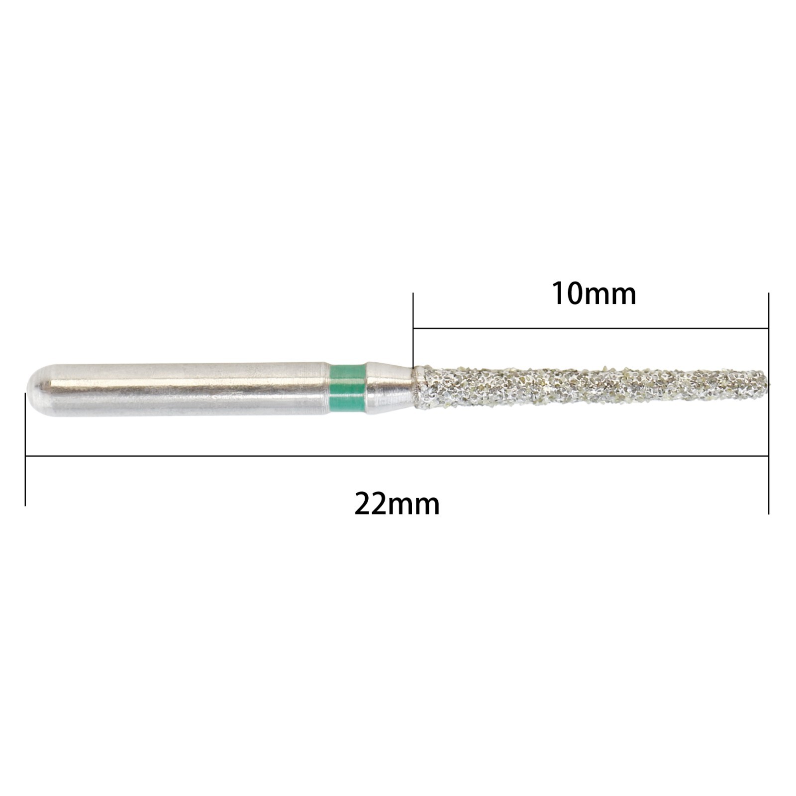 Dental Diamond Burs Round Shoulder End Taper 850/010C FG 1.6mm for High Speed