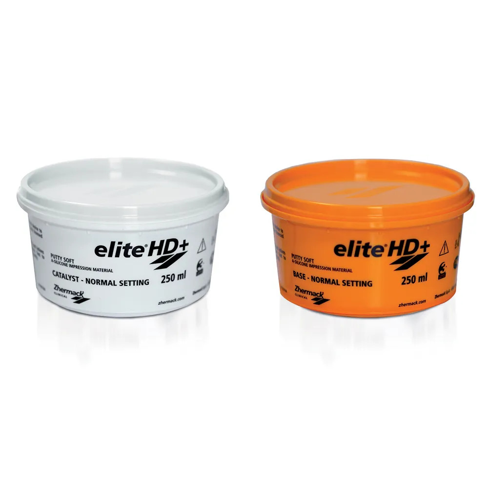 Elite HD+ Putty Soft Normal Set Impression Material (2x250ml) Free Shipping