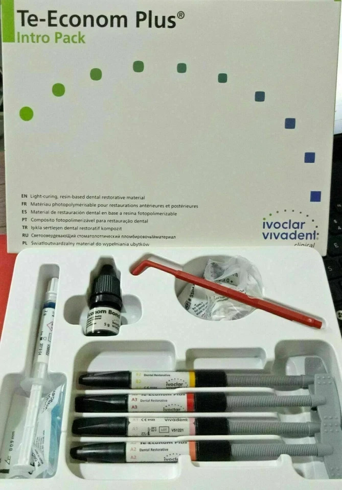Ivoclar Vivadent Te Econom Plus Dental Resin Composite Kit free shipping