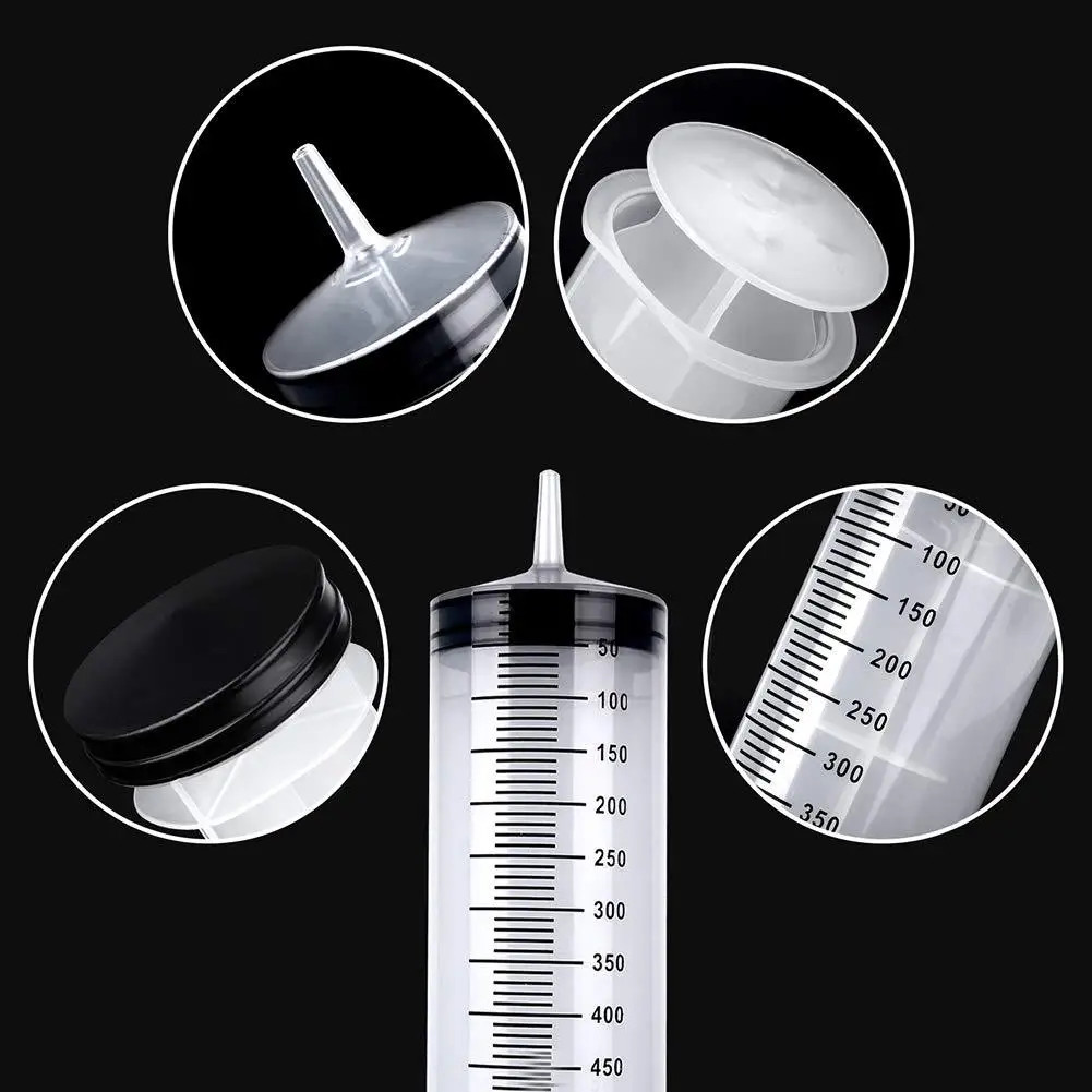 Large Syringe Multifunction Measuring Reusable Pump Animals Feeding with Scale T