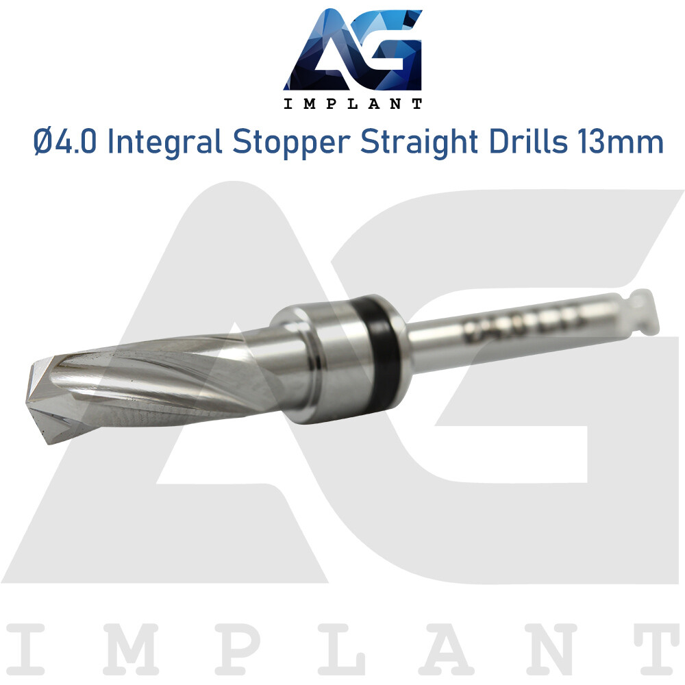 Ø4.0 Integral Stopper Straight Drill External Irrigation Dental Tool Dentistry
