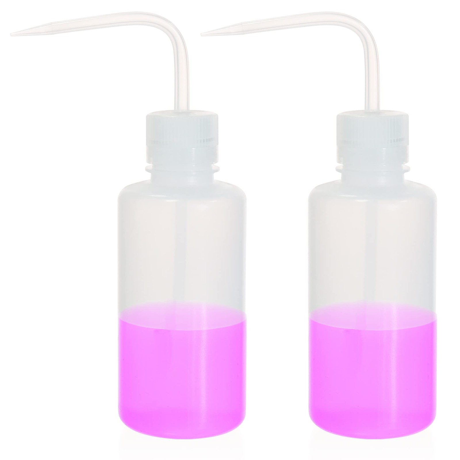2 PCS 500ml/17OZ Thick Wall Squeeze Bottle Set for Lab Plant Watering