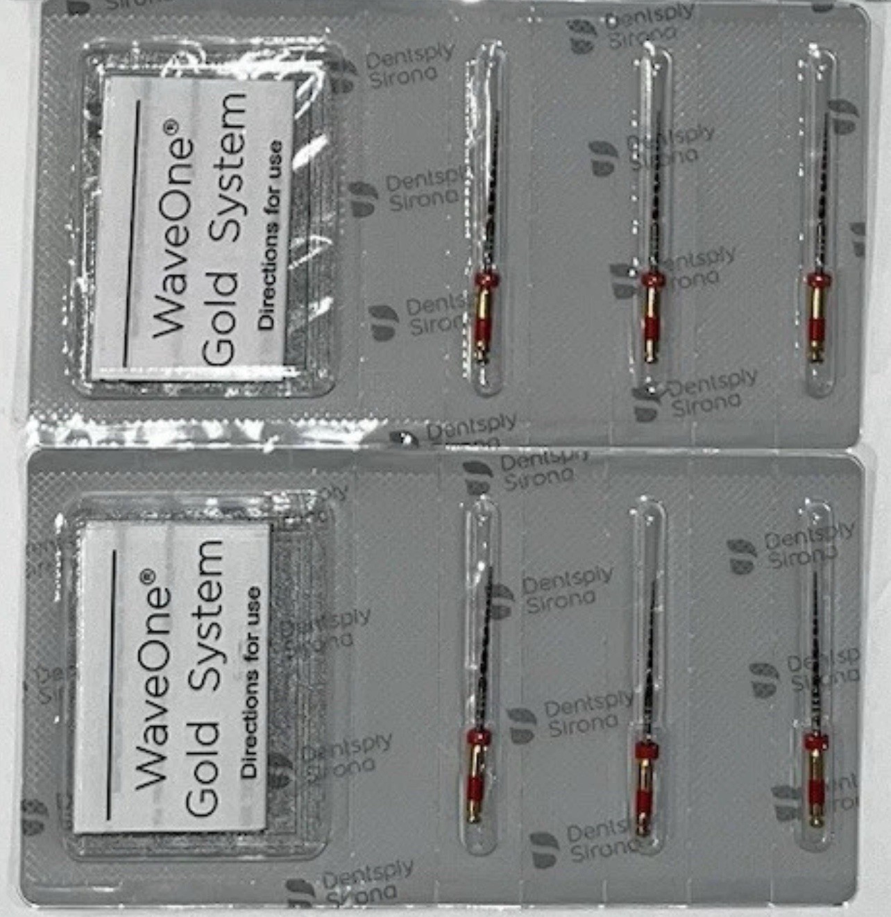 ORIGINAL WaveOne Gold Primary 25mm Endodontic Root Canal 6 Files. READ.