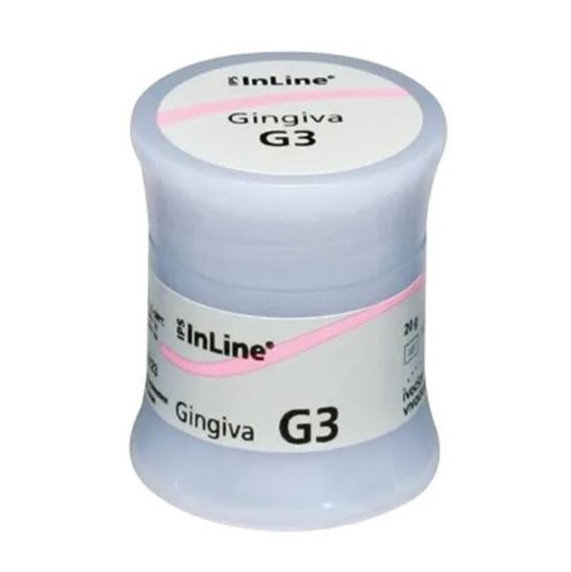 *1-Pack* Ivoclar Vivadent IPS InLine Gingiva 3 Powder 20g Refill 593291
