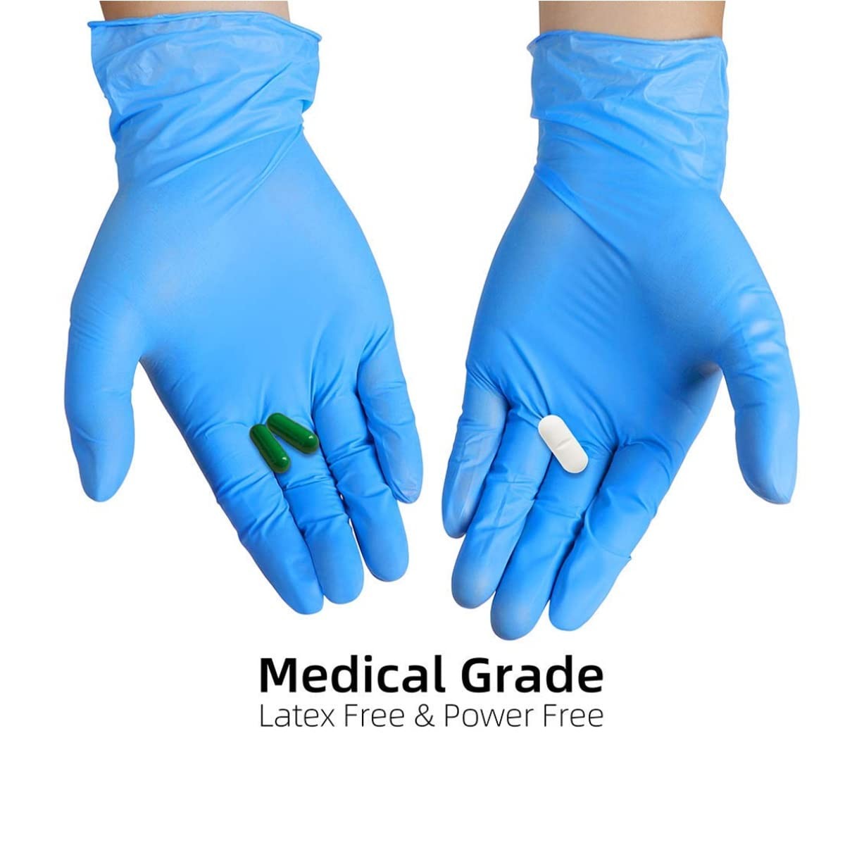 INTCO Basic Medical Synmax Vinyl Exam Gloves,Disposable Gloves LatexFree & P…