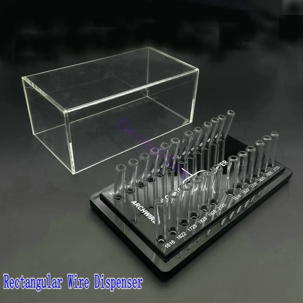 Dental Acrylic Composite Applicator Dispenser Organizer Holder Storage Box
