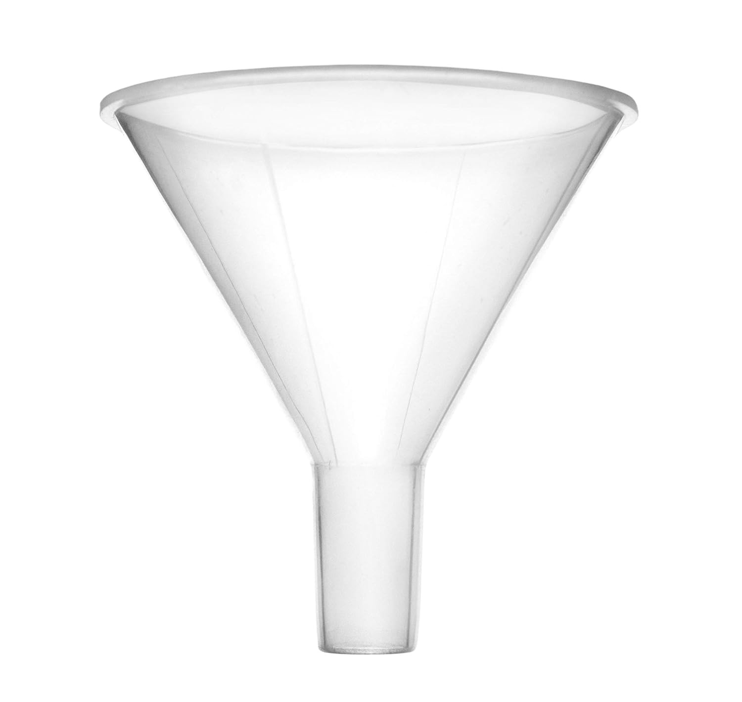 Powder Funnel, 2.6″ – Polypropylene Plastic – Parallel Stem – Resistant to Ac…