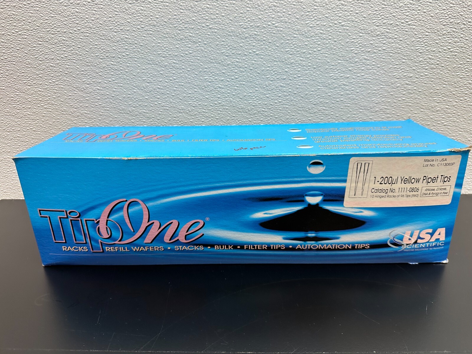 USA Scientific TipOne Cat No 1111-0806 1-200µl Graduated Pipet Tips 6 Trays