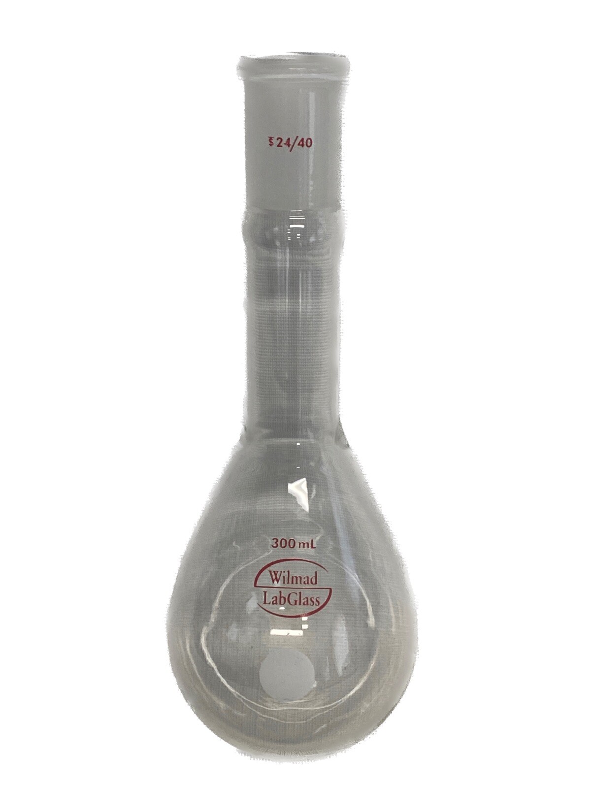 WILMAD LABGLASS Glass 300mL Kjeldahl Distillation Flask 24/40 LG-7920-102