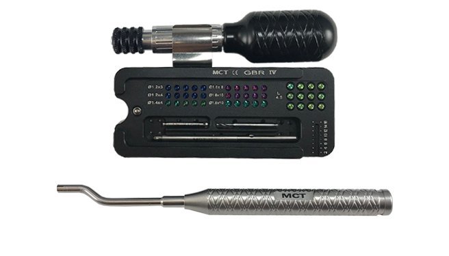 MCT MEMBRANE & BLOCK BONE FIXATION KIT ( SCREW & TACK ) GBR 04 DENTAL