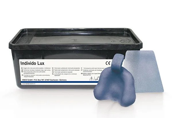 Voco Individo Lux – Maxillae 50 Pcs Transparent Blue