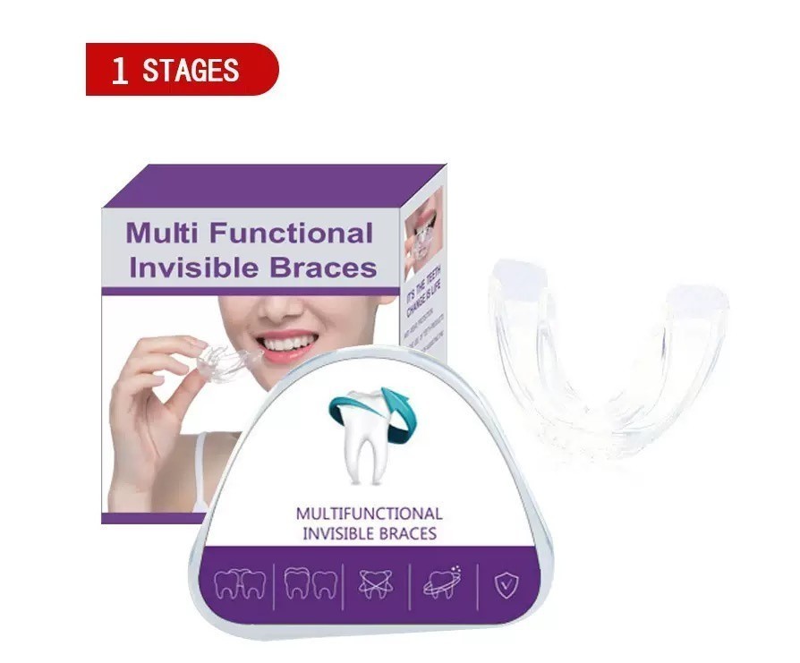 1Pcs Dental Ortho Clear Multifunctional Invisible Braces Teeth Alignment Trainer