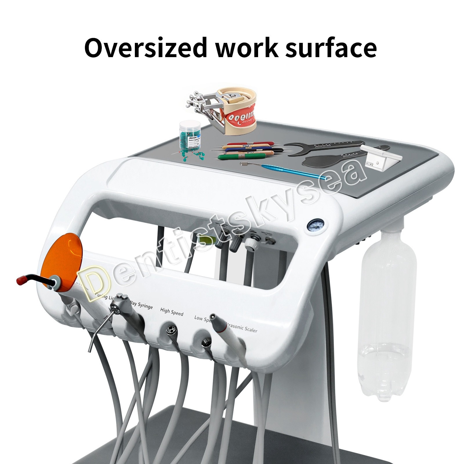 Veterinary Dental Unit with Built-in Compressor Portable Animal Dental Machine