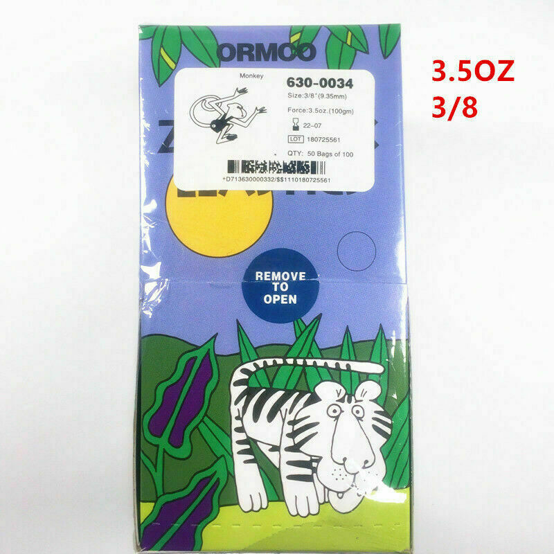 Dental Ormco Orthodontic Super Elastic Rubber Band Ligature Ties Yellow Color