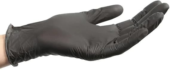 ForPro Disposable Nitrile Gloves, Chemical Resistant, 4 Mil, Small, 1000 Ct