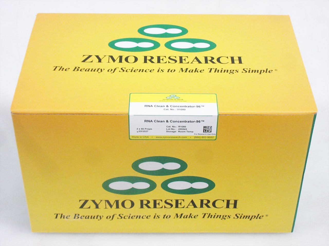 ZYMO RESEARCH R1080 RNA CLEAN & CONCENTRATOR-96 2 X 96 PREPS