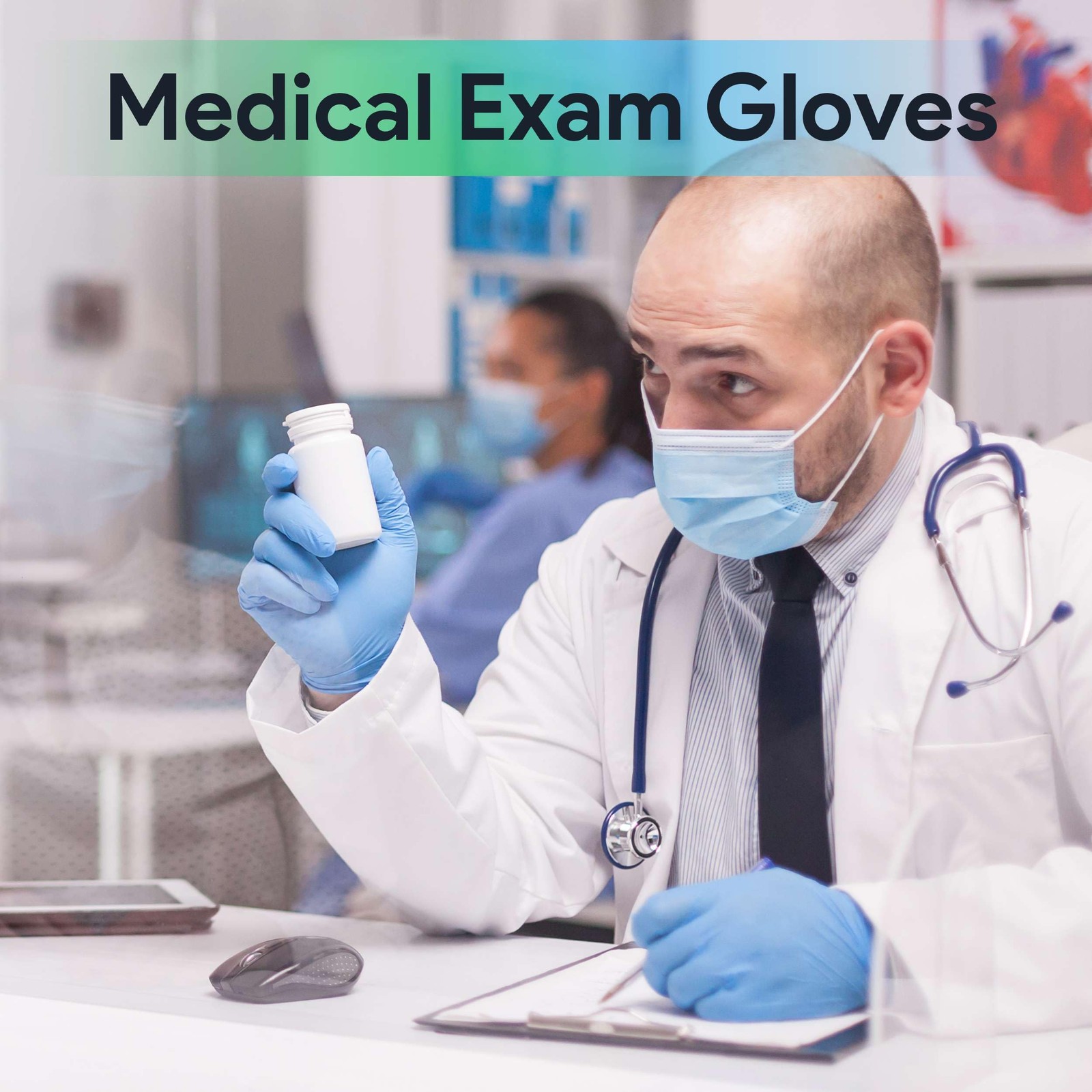 Blue Nitrile Exam Gloves Large 1000 Count – Medical Grade, 3 Mil, Food Safe, …