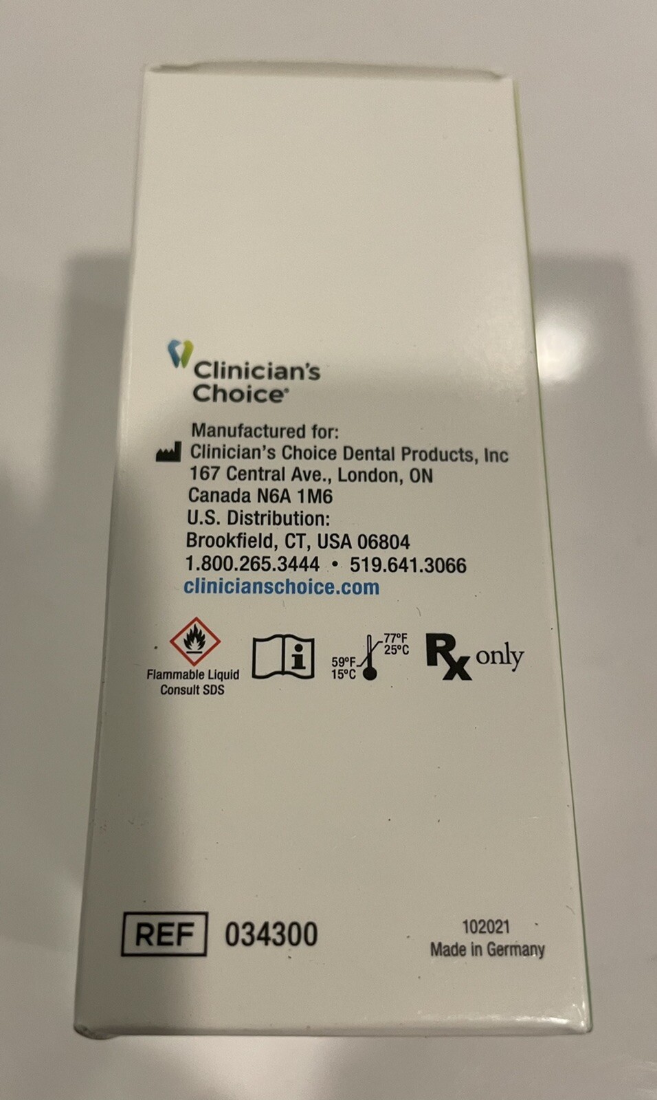 Clinicians Choice 034300 Affinity Tray Adhesive NEW! FREE SHIPPING!