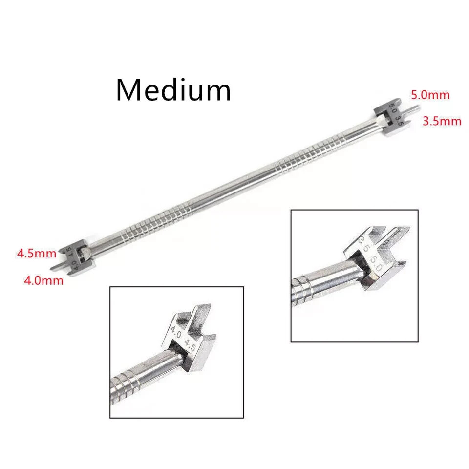 Dental Head Height Gauge Bracket Positioning Movable Orthodontic Instruments